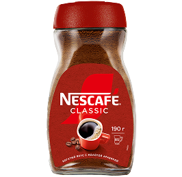 Кофе растворимый NESCAFÉ® Classic,  190г