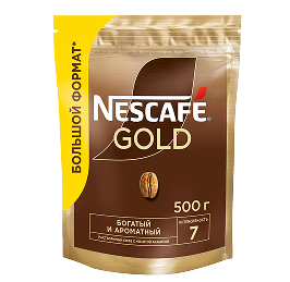 Кофе растворимый NESCAFÉ® Gold, 500г