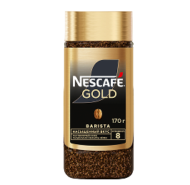 Кофе растворимый NESCAFÉ® Gold  Barista, 170г