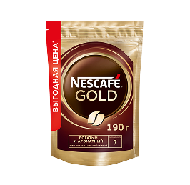 Кофе растворимый NESCAFÉ® Gold, 190г