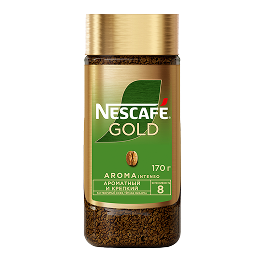 Кофе растворимый NESCAFÉ® Gold  Aroma Intenso, 170г